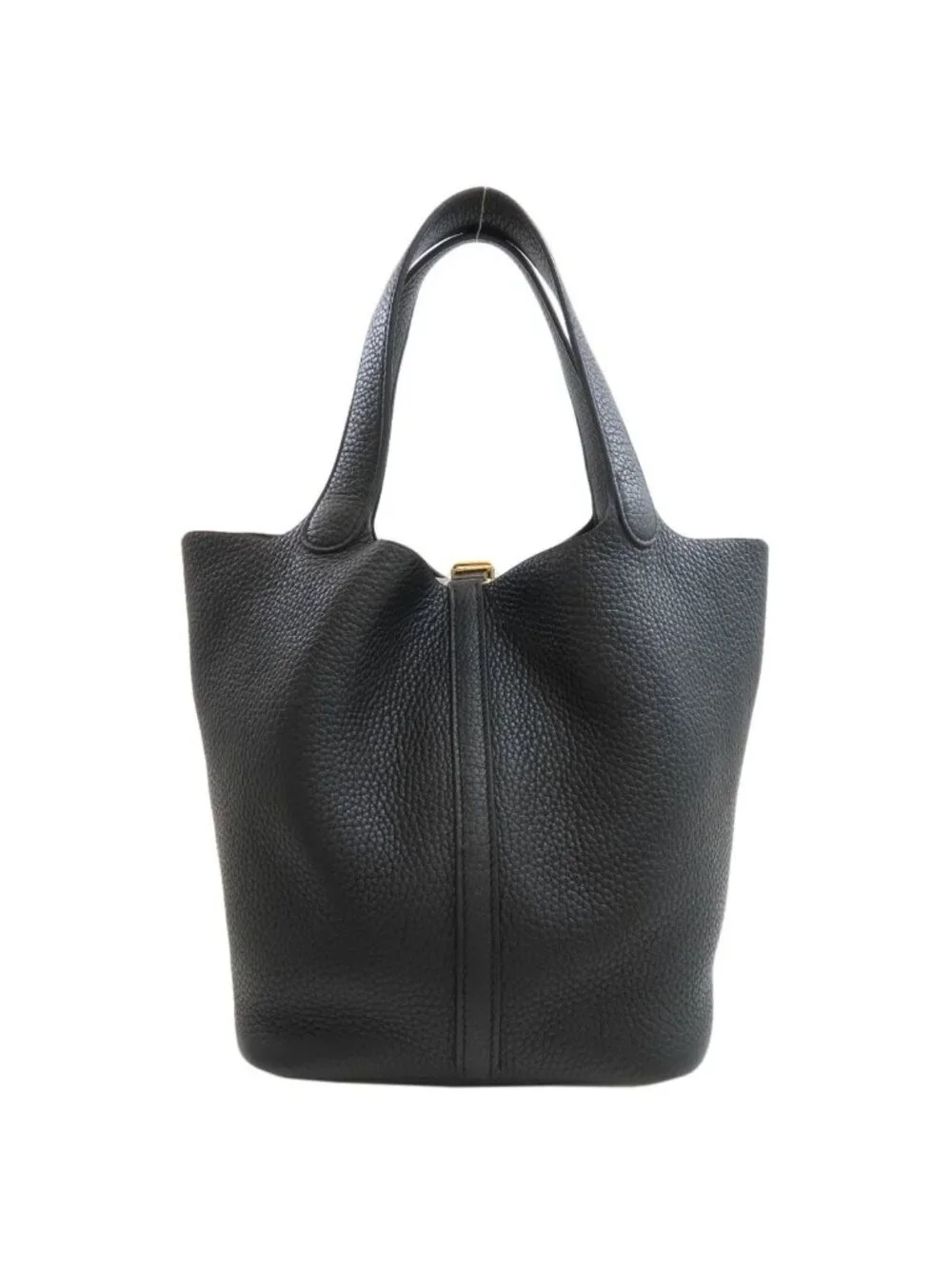 Hermes Picotin Lock MM Gold Handbag Taurillon Clemence